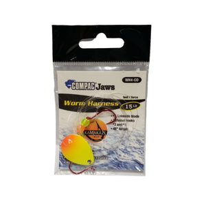 Compac Jaws Worm Harness - #4 Colorado Blade