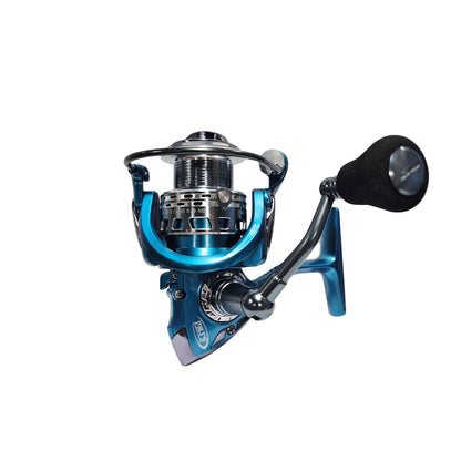 Milt's Tackle SC Blue Spinning Reel