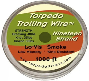 Torpedo 19-Strand Trolling Wire