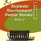 Torpedo Tournament Treble Hooks 10pk