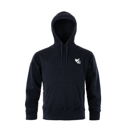 Loop Logo Hoodie Atlantic Salmon - Navy