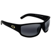 Strike King S11 Caddo Sunglasses - Black/Gray Mirror (S1171)