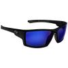 Strike King S11 Pickwick Sunglasses - Black/Blue Mirror (S1191)