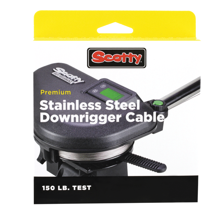 Scotty Premium Stainless Steel Downrigger Cable - 150lb Test/ 200ft