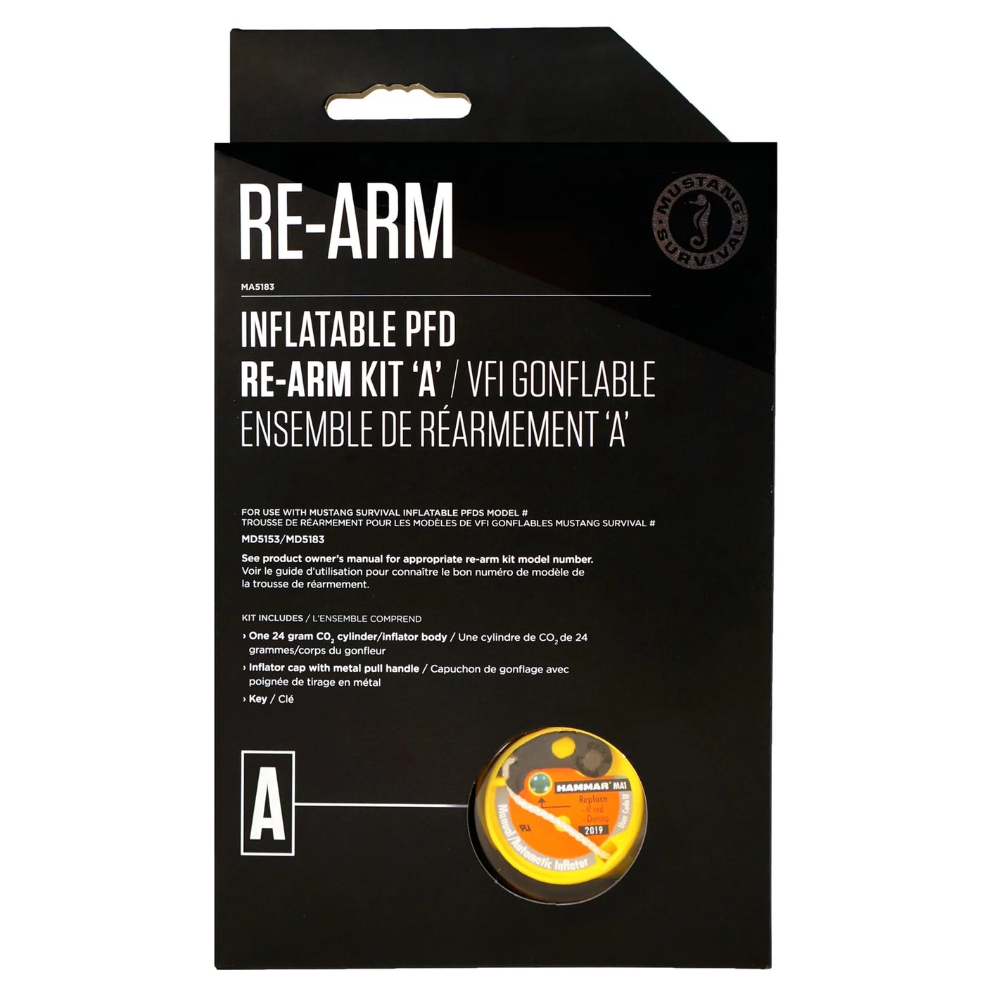 Re-Arm Inflatable PFD Kit