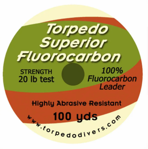 Torpedo Superior Fluorocarbon Line - 20lb 100yd