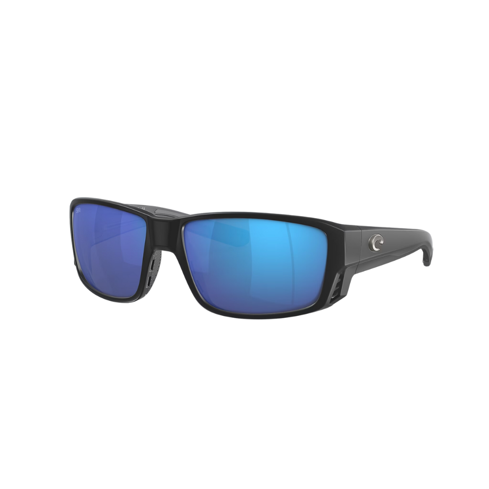 Costa Tuna Alley Pro Sunglasses Black (Blue Mirror)