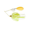 War Eagle Gold Frame Spinnerbait - Tandem Indiana - Hot White Chartreuse