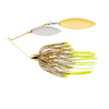 War Eagle Gold Frame Spinnerbait - Double Willow - Hot Mouse