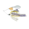 War Eagle Nickel Frame Finesse Spinnerbait - Colorado/Turtleback - Sexxy Purple Shad