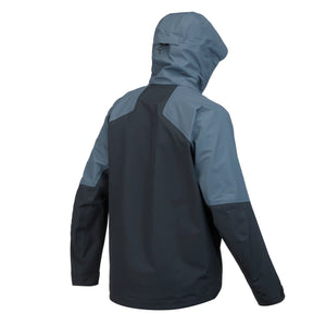 Mustang Men's Taku Essential Waterproof Jacket - Black Admiral Grey