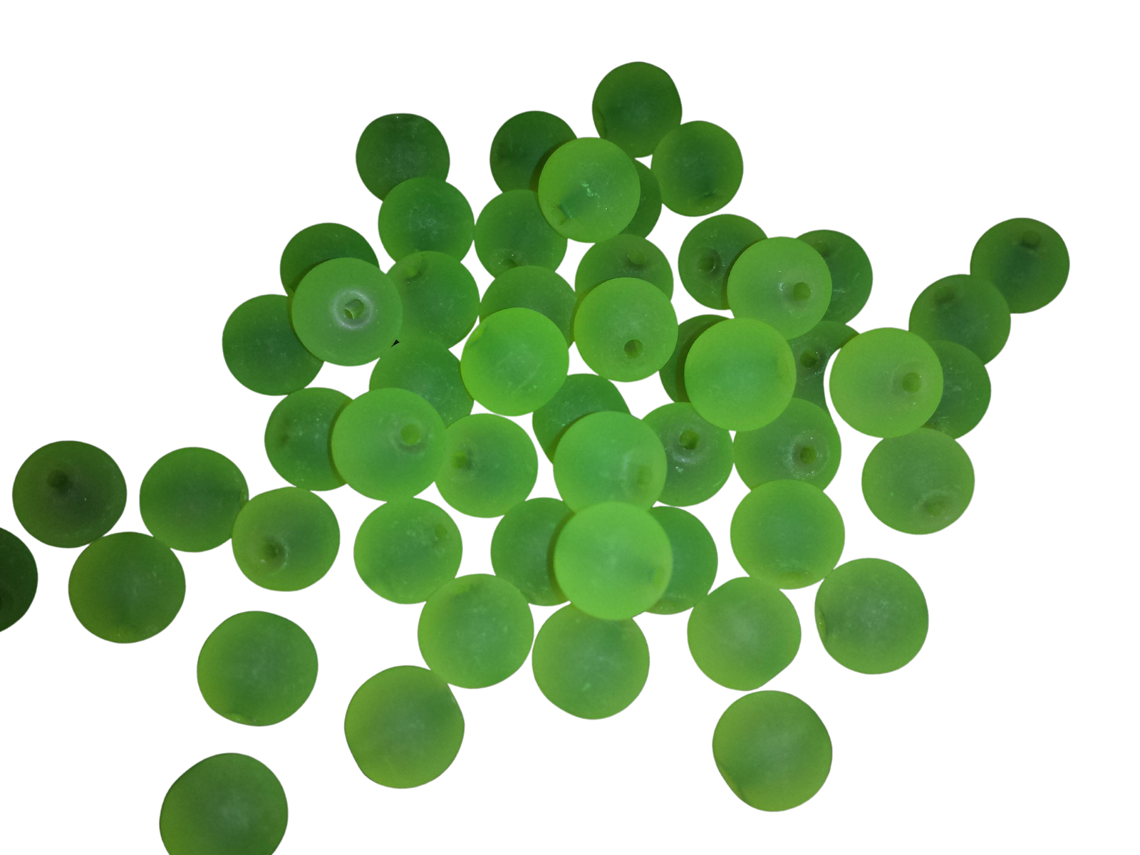 Creek Candy Bead Co. Glass Beads (6mm) 6mm / Frosty Chartreuse