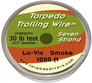 Torpedo 7-Strand Trolling Wire