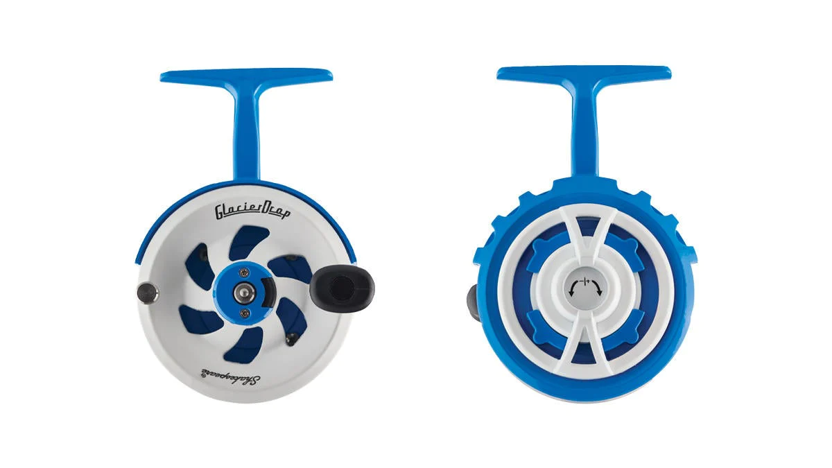 best drop ice fishing reel Shakespeare Glacier Drop Inline Ice Reel