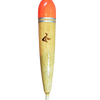 Coolwaters Fixed Slim Balsa Wood Floats - Hot Orange