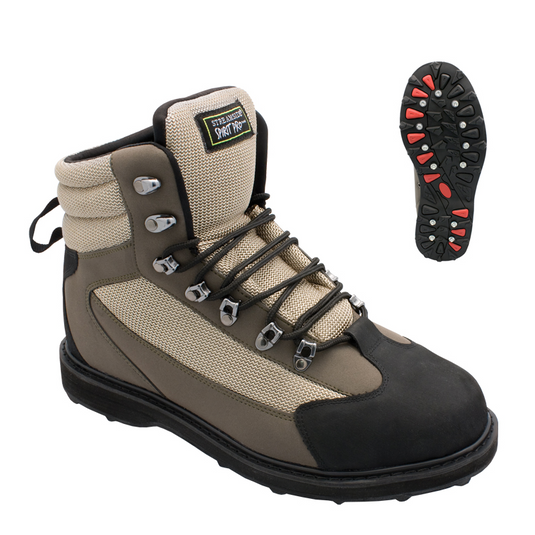 Streamside Spirit Pro Wading Boots w/ Rubber Sole