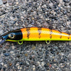 Blue Water Baits 9" Cisco - Arthur Perch Chartreuse Belly