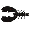 Berkley 4" Powerbait Chigger Craw - Black Red Fleck