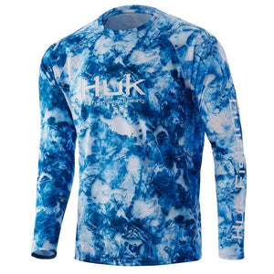 Mossy Oak Fractured Vented Pursuit Long Sleeve