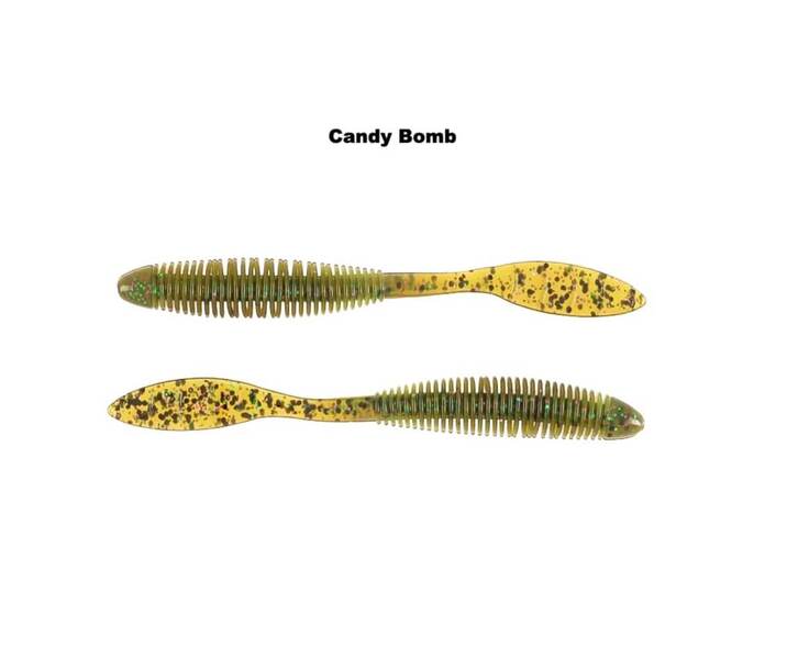 Missile Baits D Bomb da Pesca plastica, Unisex, Marrón (Green Pumpkin Missile Baits D Bomb da Pesca plastica, Unisex, Marrón (Green Pumpkin