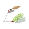 BOOYAH Double Willow Blade - White Chartreuse